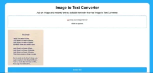 Free image to text converter online