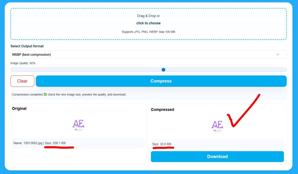Image compressor online: compress images without losing quality